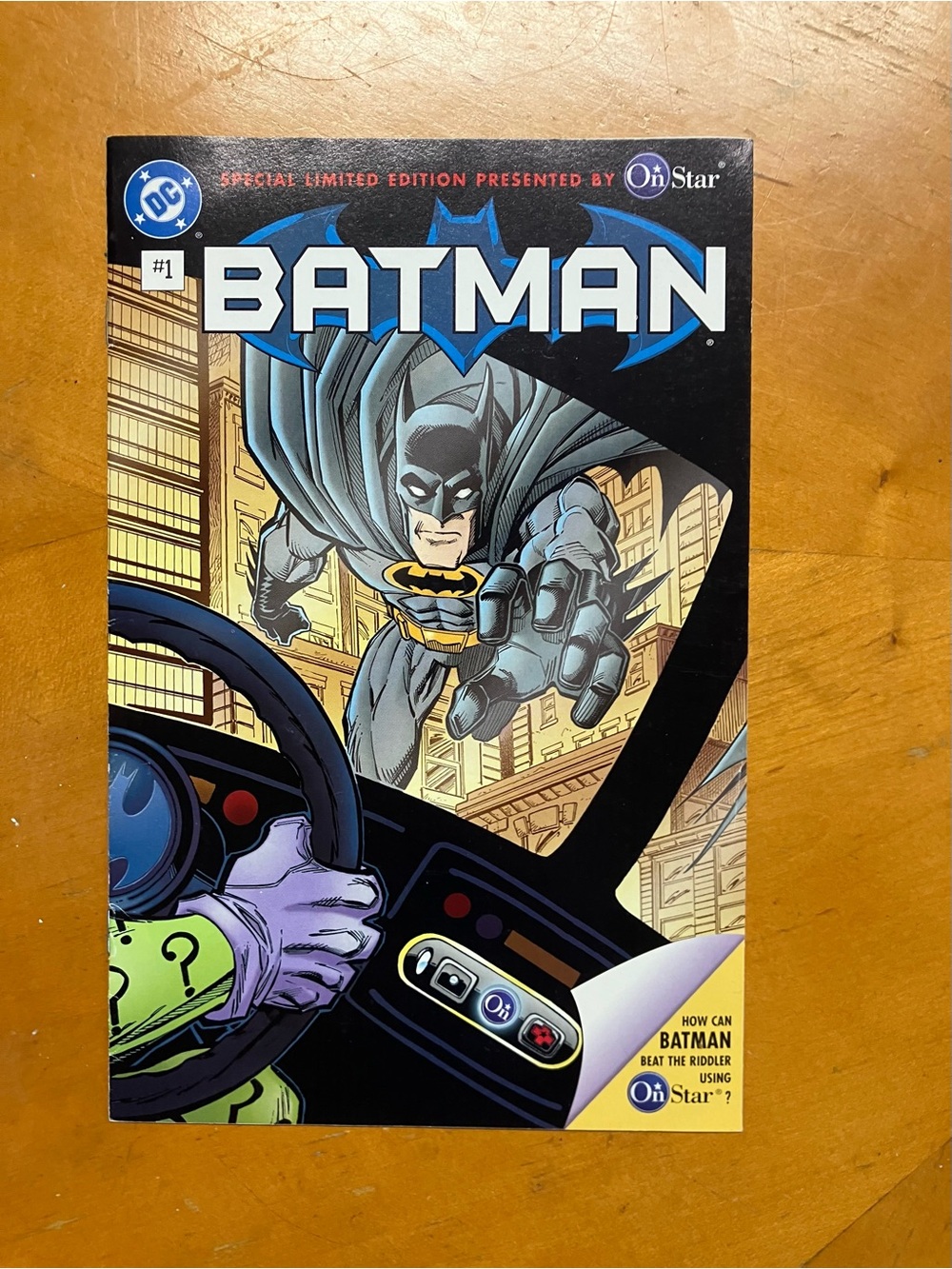 Vintage 2000 DC Comics Batman 1 OnStar Special Limited Edition Promo Comic